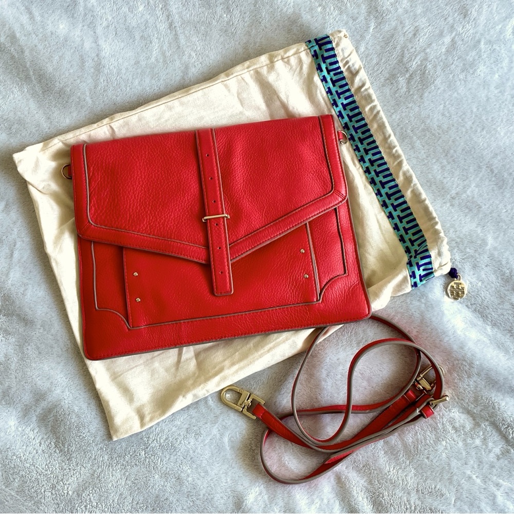 Tory Burch 2 Way Crossbody Clutch Bag